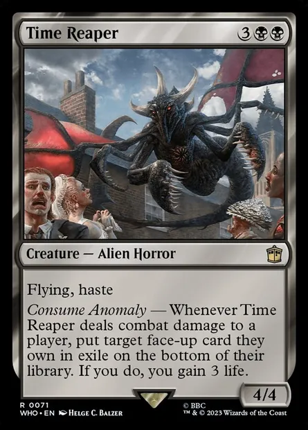 Time Reaper, Magic card WHO 71 — Doctor Who set
