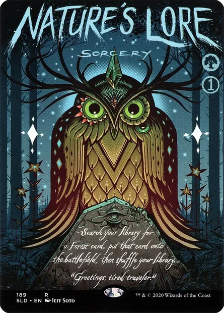 Nature's Lore, Magic card SLD 189 — Secret Lair Drop set