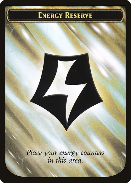 Energy Reserve, carte Magic TKLD 13 — extension Kaladesh Tokens