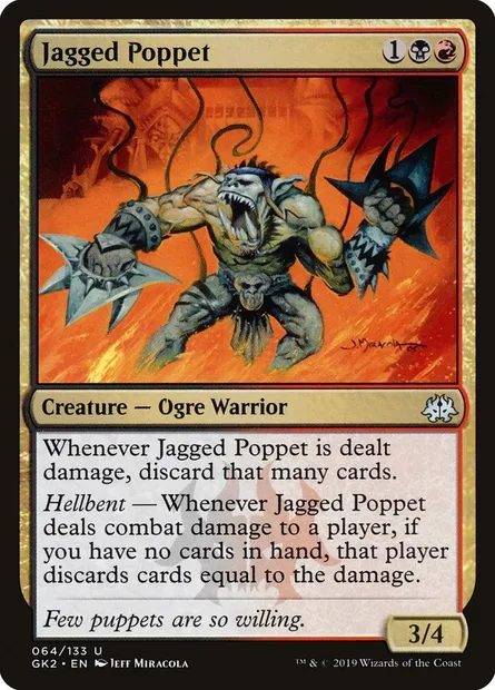 Jagged Poppet, Magic card GK2 64 — RNA Guild Kit set