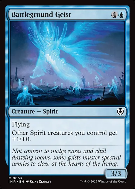 Geist de champ de bataille, carte Magic INR 53 — extension Innistrad Remastered