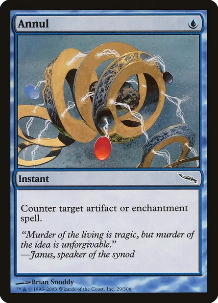Annul, Magic card MRD 29 — Mirrodin set