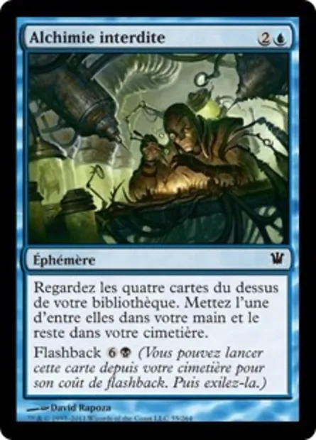 Alchimie interdite, carte Magic ISD 55 — extension Innistrad
