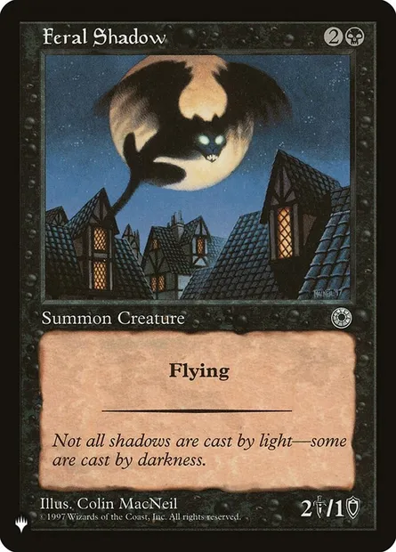 Mânes funestes, carte Magic PLST POR-93 — extension The List