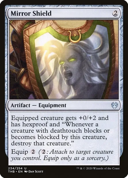 Mirror Shield, Magic card THB 234 — Theros Beyond Death set