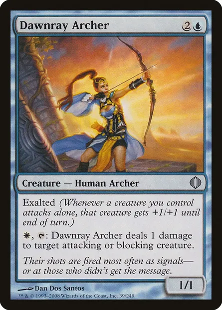 Dawnray Archer, Magic card ALA 39 — Shards of Alara set