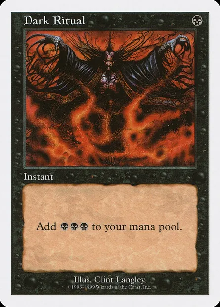 Messe noire, carte Magic BRB 18 — extension Battle Royale Box Set