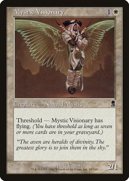 Mystic Visionary, Magic card ODY 35 — Odyssey set
