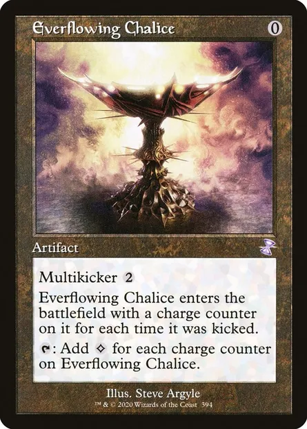Everflowing Chalice, Magic card TSR 394 — Time Spiral Remastered set