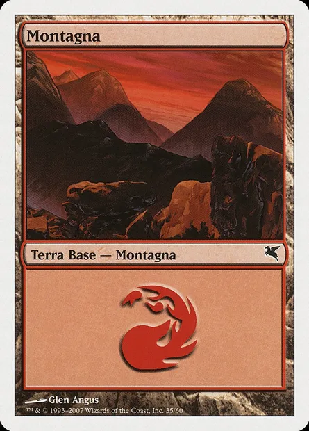 Montagne, carte Magic PSAL K35 — extension Salvat 2005