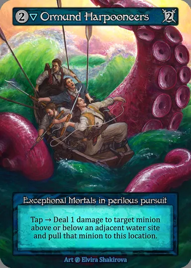 Ormund Harpooneers, carte Sorcery BET 114 — extension Beta