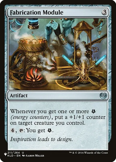 Fabrication Module, Magic card PLST KLD-211 — The List set