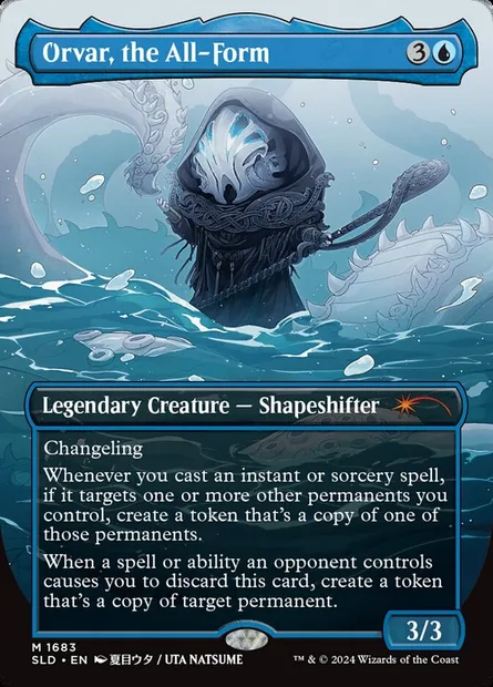 Orvar, the All-Form, Magic card SLD 1683 — Secret Lair Drop set