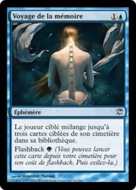 Voyage de la mémoire, carte Magic ISD 66 — extension Innistrad