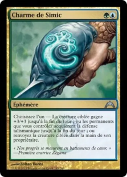 Charme de Simic, carte Magic GTC 195 — extension Insurrection