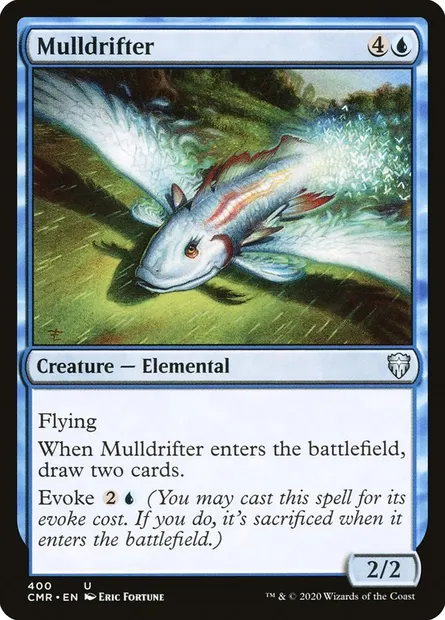 Mulldrifter, Magic card CMR 400 — Commander Legends set