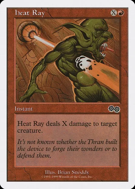 Heat Ray, Magic card BRB 32 — Battle Royale Box Set set