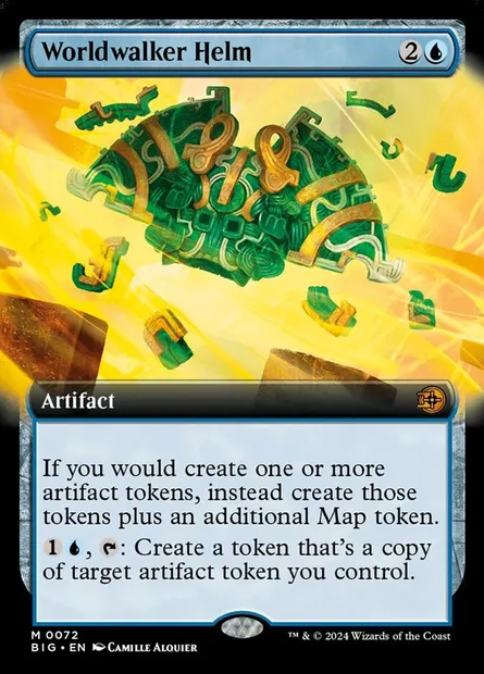Worldwalker Helm, Magic card BIG 72 — The Big Score set