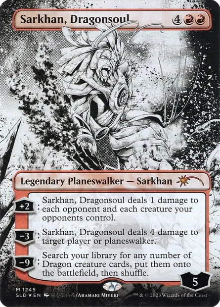 Sarkhan, Dragonsoul, Magic card SLD 1245 — Secret Lair Drop set