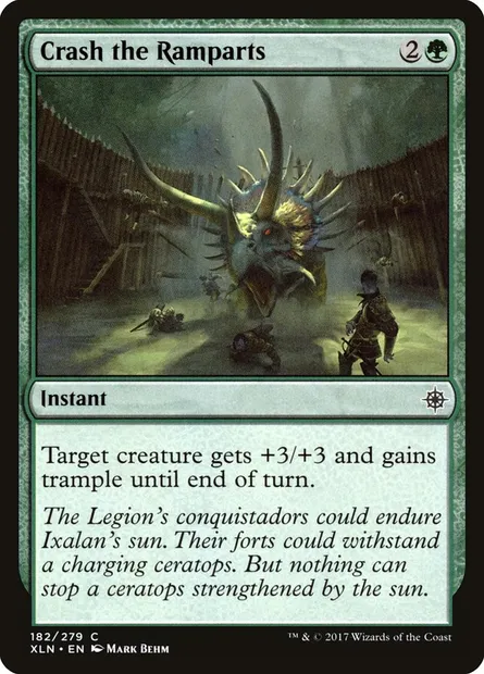 Crash the Ramparts, Magic card XLN 182 — Ixalan set