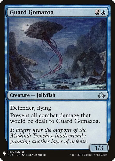 Guard Gomazoa, Magic card PLST PCA-17 — The List set
