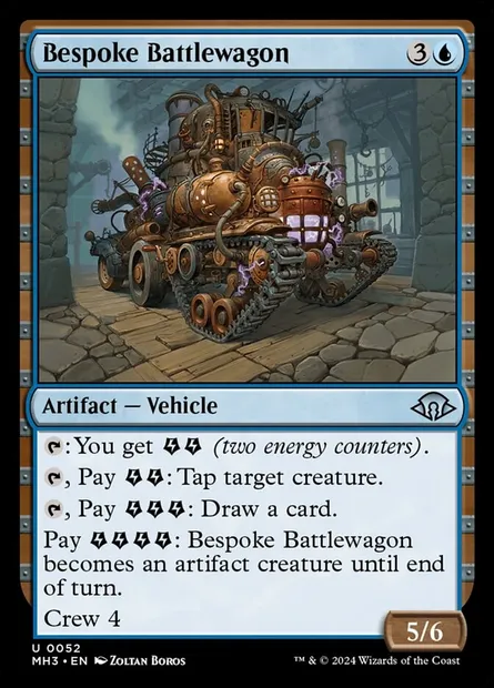 Bespoke Battlewagon, Magic card MH3 52 — Modern Horizons 3 set