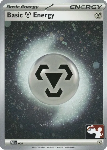 Basic Metal Energy, Pokémon card PPS 008h-2 — Play! Pokémon Prize Pack Series set