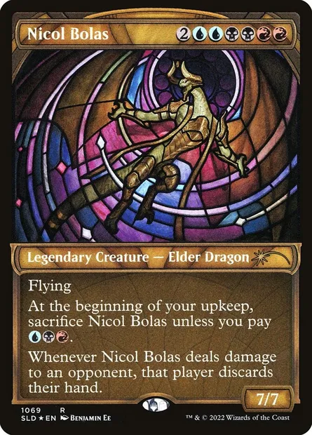 Nicol Bolas, carte Magic SLD 1069 — extension Secret Lair Drop