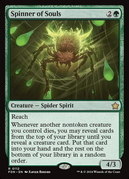 Spinner of Souls, Magic card FDN 112 — Foundations set