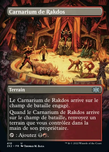 Carnarium de Rakdos, carte Magic 2X2 410 — extension Double Masters 2022