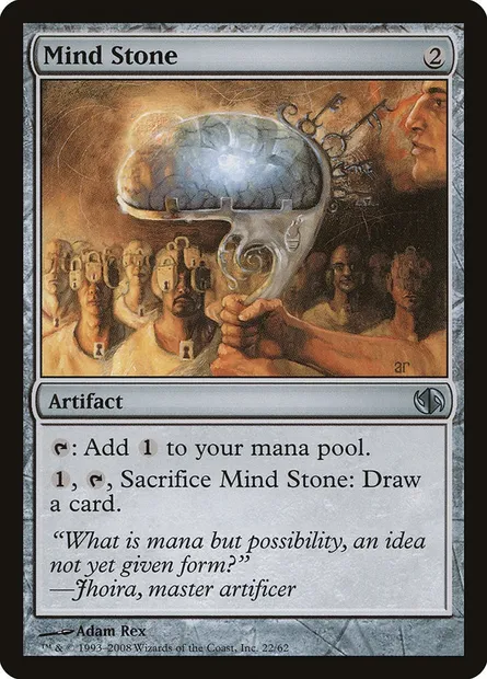 Mind Stone, Magic card DD2 22 — Duel Decks: Jace vs. Chandra set
