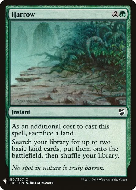 Hersage, carte Magic PLST C18-150 — extension The List