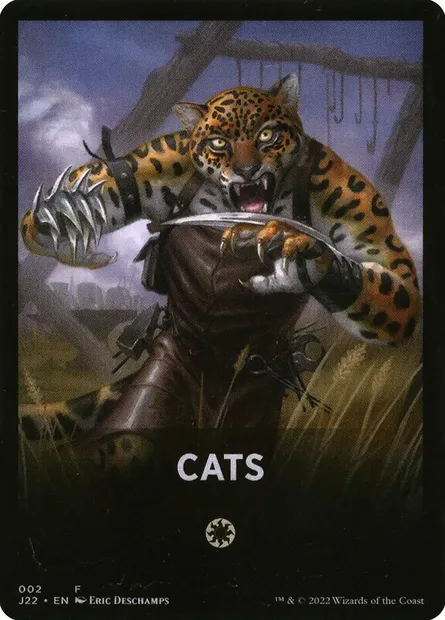 Cats, carte Magic FJ22 2 — extension Jumpstart 2022 Front Cards