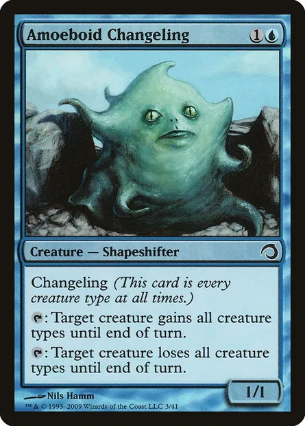 Amoeboid Changeling, Magic card H09 3 — Premium Deck Series: Slivers set
