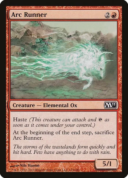 Arc Runner, Magic card M11 123 — Magic 2011 set