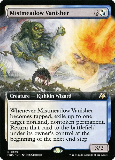 Mistmeadow Vanisher, Magic card MOC 129 — March of the Machine Commander set