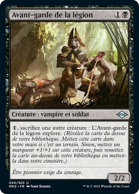 Avant-garde de la légion, carte Magic MH2 90 — extension Horizons du Modern 2