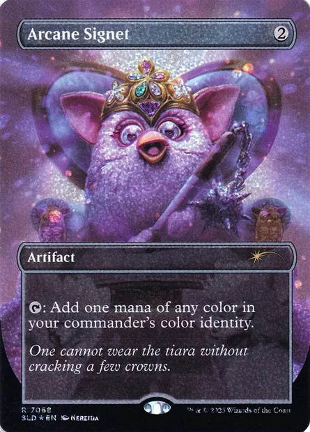 Arcane Signet, Magic card SLD 7068 — Secret Lair Drop set