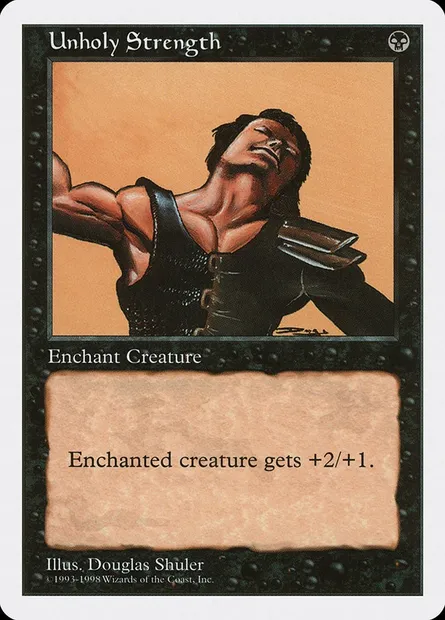 Unholy Strength, Magic card ATH 28 — Anthologies set