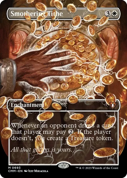 Smothering Tithe, Magic card CMM 693 — Commander Masters set