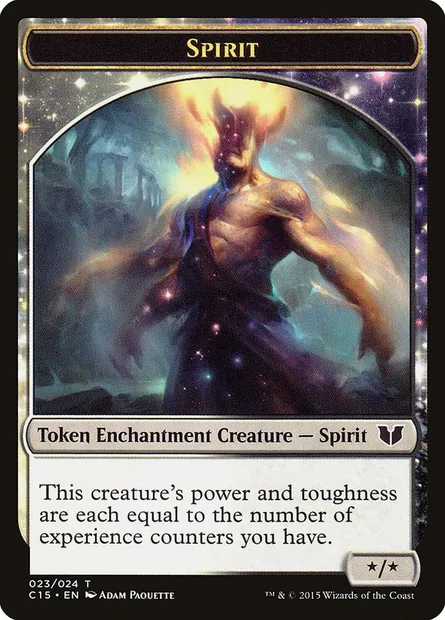 Spirit, Magic card TC15 23 — Commander 2015 Tokens set