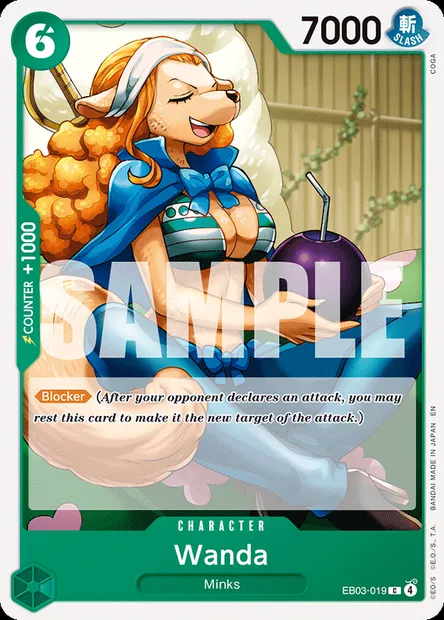 Wanda, One Piece card EB03-019 — ONE PIECE HEROINES EDITION set