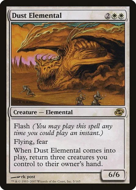 Dust Elemental, Magic card PLC 5 — Planar Chaos set