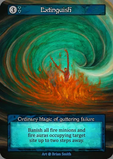 Extinguish, carte Sorcery BET 216 — extension Beta