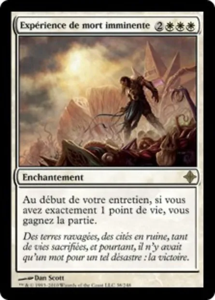 Expérience de mort imminente, carte Magic ROE 38 — extension L'ascension des Eldrazi