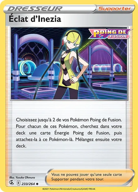 Éclat d'Inezia, carte Pokémon FST 233 — extension Poing de Fusion