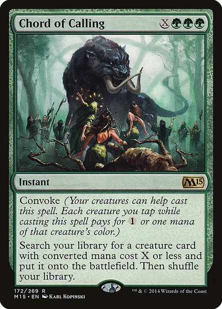 Chord of Calling, Magic card M15 172 — Magic 2015 set