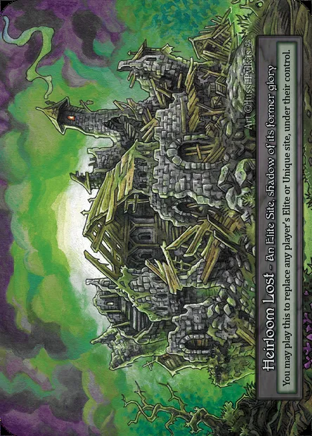 Heirloom Lost, carte Sorcery GOT 393 — extension Gothic