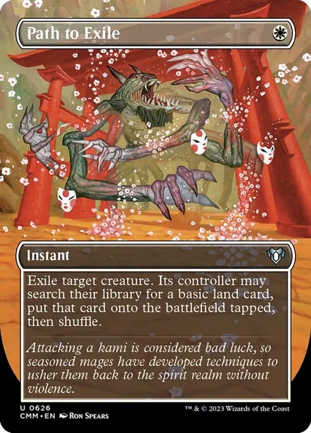 Path to Exile, Magic card CMM 626 — Commander Masters set