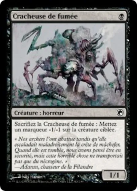 Cracheuse de fumée, carte Magic SOM 63 — extension Cicatrices de Mirrodin
